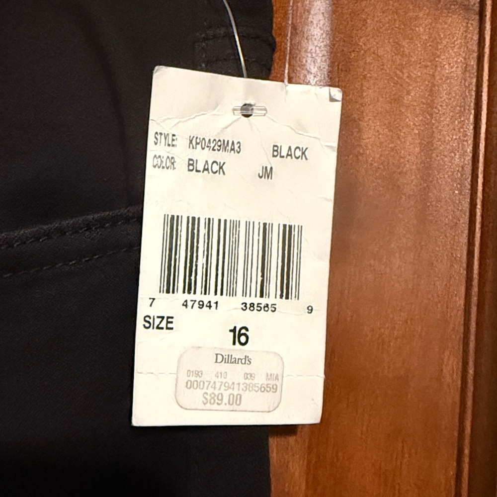 Kut from the Kloth Black Denim Pants - Picture 4 of 5